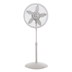 Lasko 18" Stand 3-Speed Fan with Cyclone Grill, Model 18902, Gray